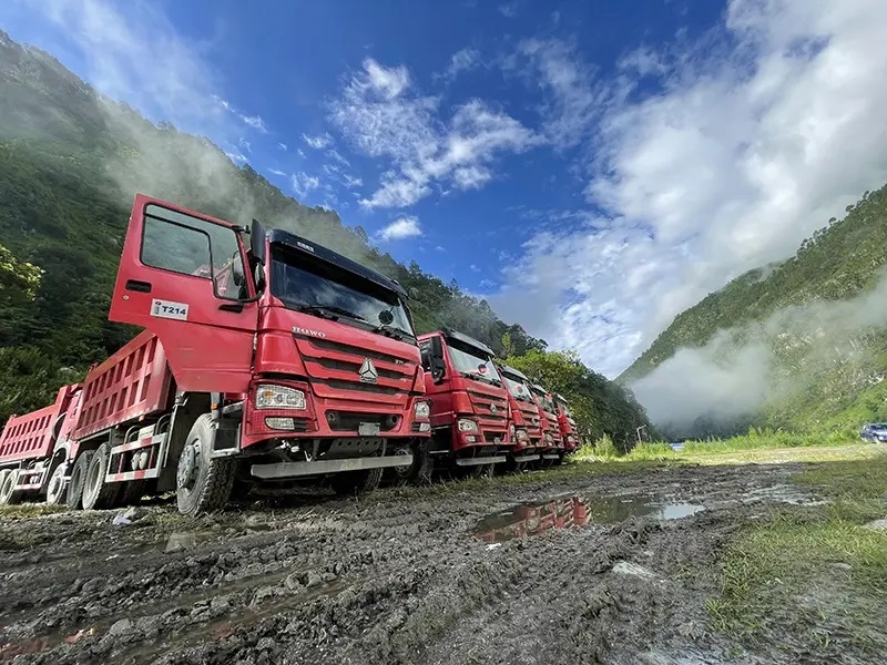 Camion lourd HOWO est toujours «jeune »: 12 ans d’exploitation