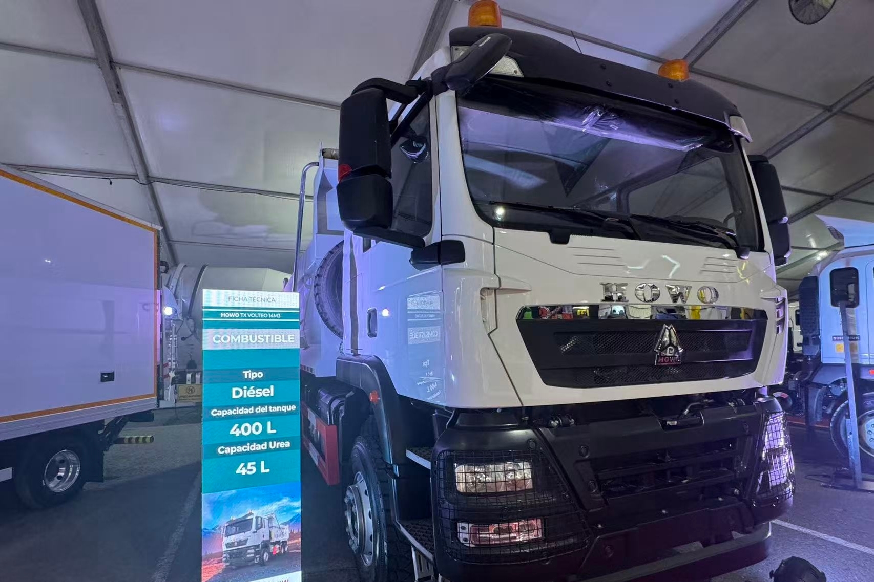 La présence remarquable de Sinotruk à l'Exposition de l'ANPAC au Mexique