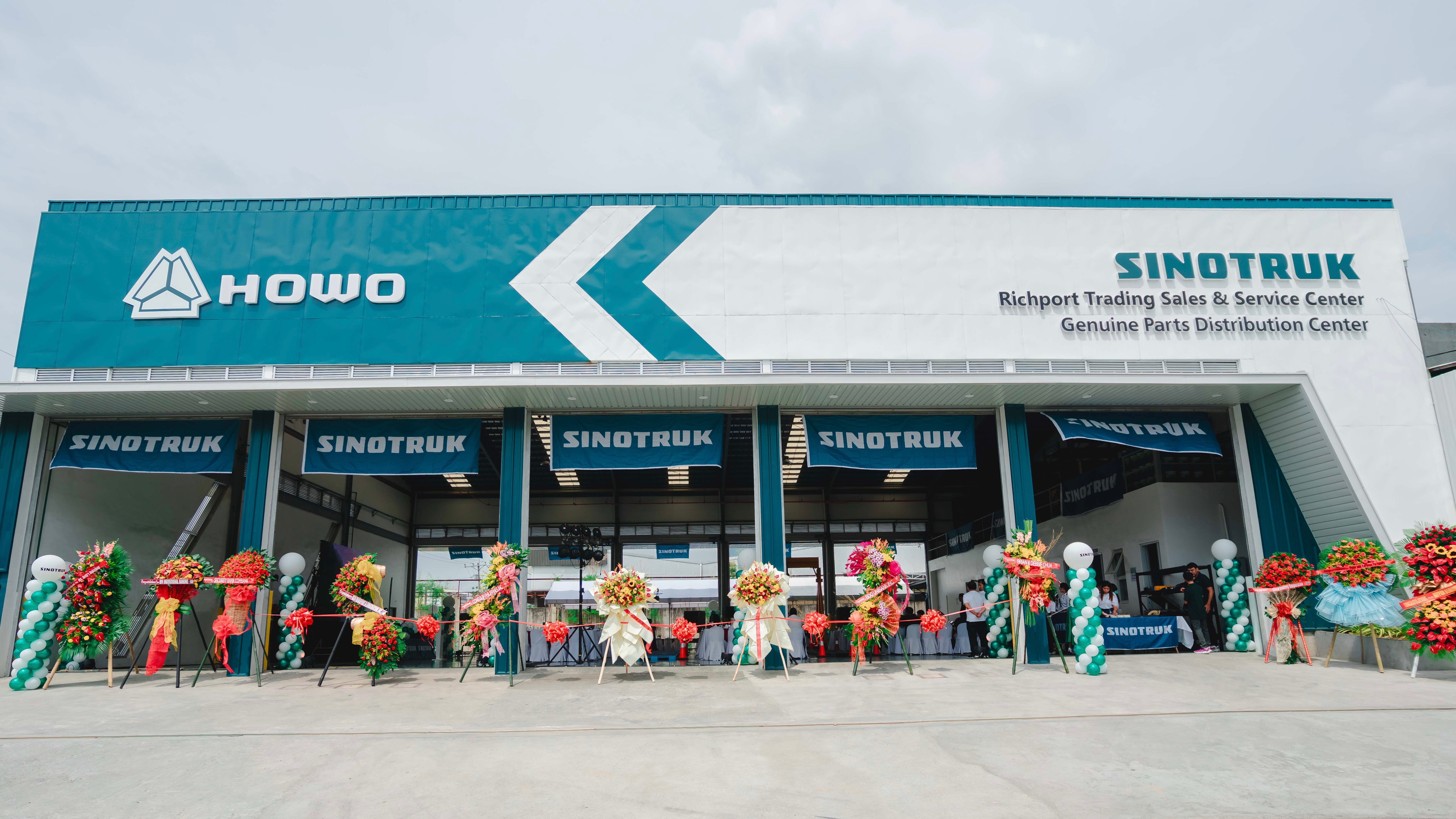 SINOTRUK ouvre sa première station-service 3 étoiles aux Philippines